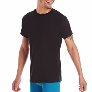 Hanes Mens Crew Tee Undershirts