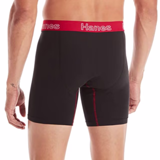 Hanes Men's Underwear Boxer Briefs Pack