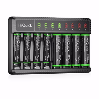 8 Bay Smart Battery Charger