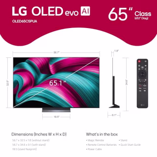 LG C5 Series 65" TV