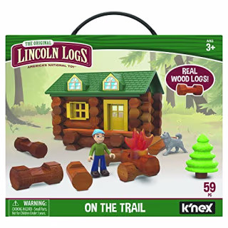 Lincoln Logs On The Trail Building Set