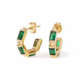 Claire Huggie Hoops