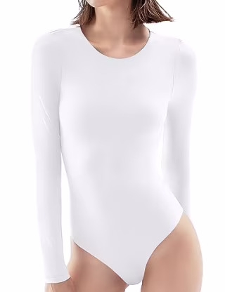 Crew Neck Bodysuit