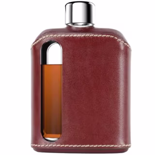 Modern Glass Hip Flask