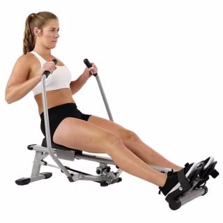 Sunny Health & Fitness Compact Full Motion Rowing Machine
