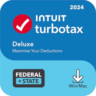 TurboTax Deluxe 2024 Tax Software
