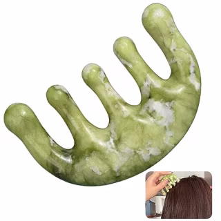 Jade Hair Comb