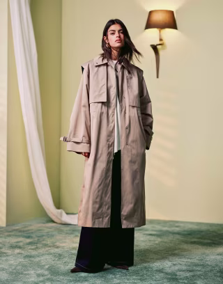 Midaxi Trench Jacket