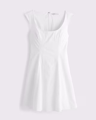 Mila Cap Sleeve Mini Dress