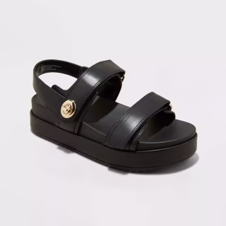 A New Day Women's Tanner Platform Double Band Sandals