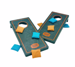 Outside Inside Backpack Cornhole Game
