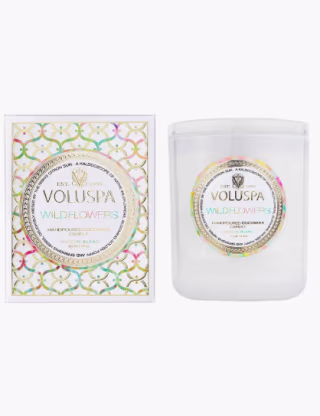 Voluspa Wildflowers Boxed Classic Candle