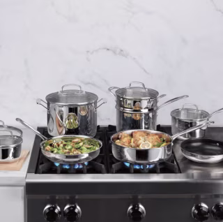 Chef's Classic™ Stainless Cookware (Set of 13)