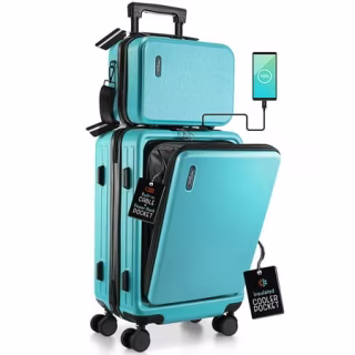 Hardside Carry-On Expandable Luggage Set