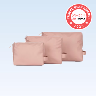 Calpak Water Resistant Zippered Pouch Set
