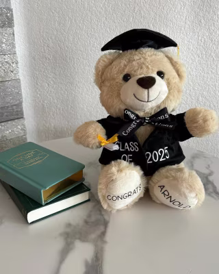 Personalized Graduation Teddy Bear