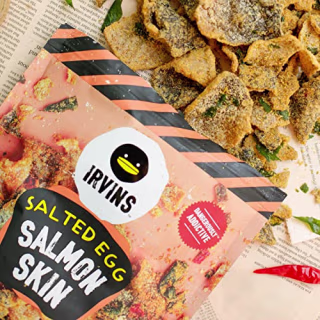 Irvins Salted Egg Salmon Skin Chip Crisps