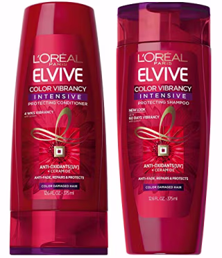 L'Oreal Paris Elvive Color Vibrancy Protecting Shampoo and Conditioner Set