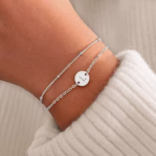 Monozo Initial Bracelet