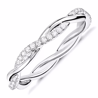 Pavoi Twisted Eternity Band