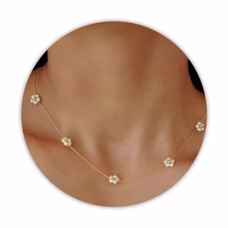 SmileBelle Daisy Necklace