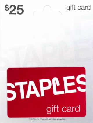Staples Gift Card