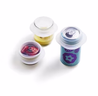 Stasher Premium Reusable Silicone Stretch Lids (Pack of 3)