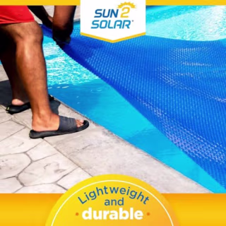 Sun2 Solar Blue Oval Pool Cover