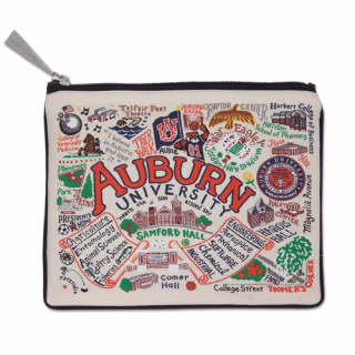 Collegiate Zipper Pouch