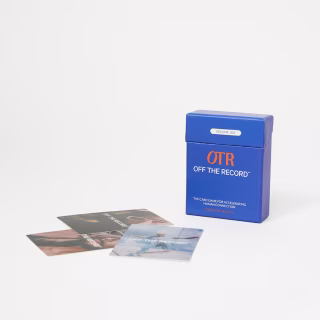 Off the Record Conversation Starter Card Game