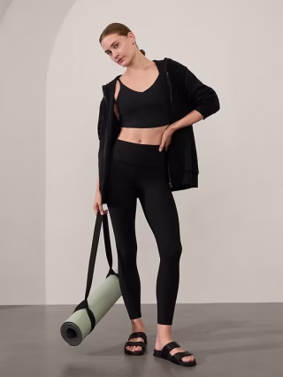 Athleta Elation Ultra High Rise Rib Legging