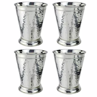 Prince of Scots Hammered Mint Julep Cups