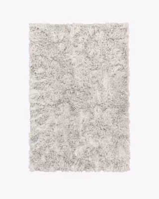 Light Grey Shag Rug