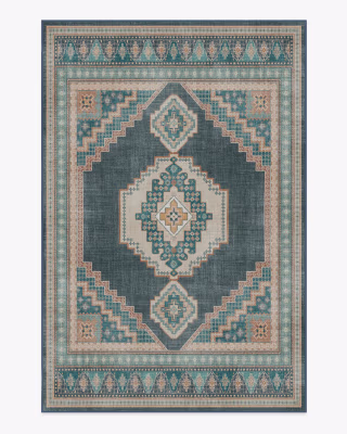 Rayne Soft Navy Tufted Rug