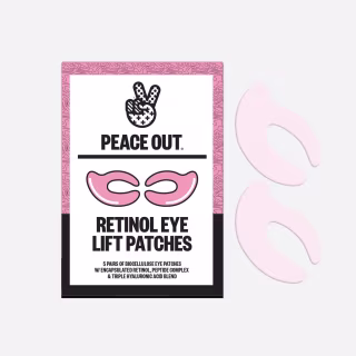 Peace Out Retinol Eye Lift Patches (Pack of 5)