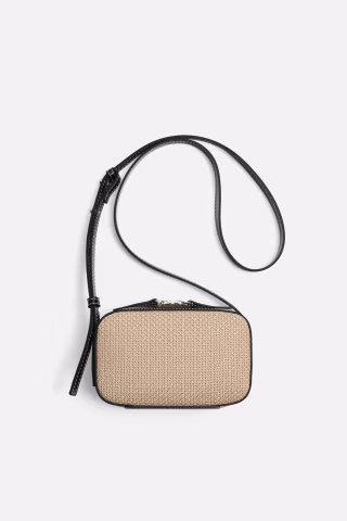 Woven Crossbody Bag