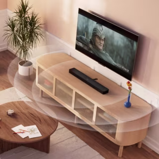 Fire TV Soundbar Plus with Subwoofer and Surround Sound Speakers