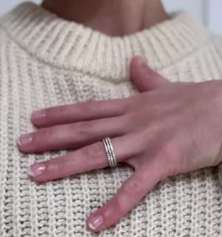 Stackable Eternity Ring