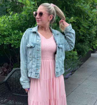 Prettygarden Smocked Maxi Dress