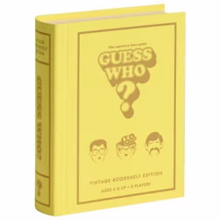 Guess Who? Vintage Bookshelf Edition