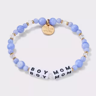 Little Words Project Boy Mom Beaded Bracelet