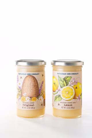 Sunflower and Lemon Whipped Honey Gift Set