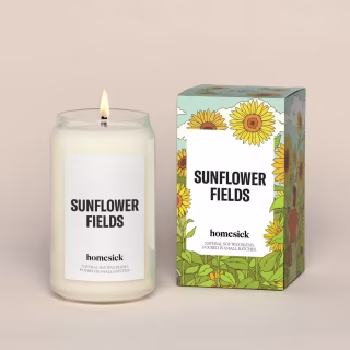 Homesick Sunflower Fields Candle