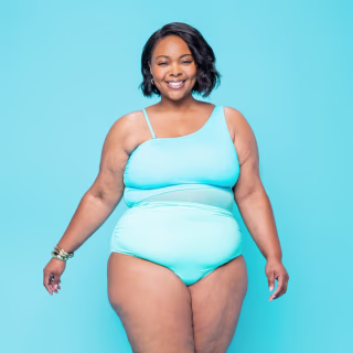 Yonique One Shoulder One-Piece Swimsuit