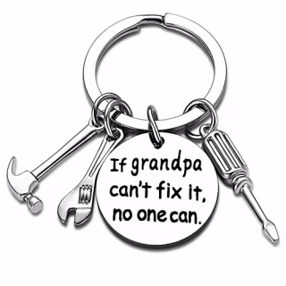 Grandpa Keychain