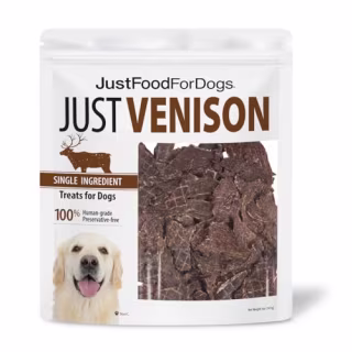 JustFoodForDogs Venison Dog Treats