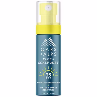 Oars + Alps Face & Scalp Sunscreen Spray Mist