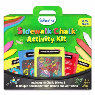 Skillmatics Sidewalk Chalk Activity Kit