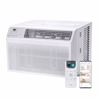 TCL 8000 BTU Smart Window Air Conditioner, Fan and Dehumidifier