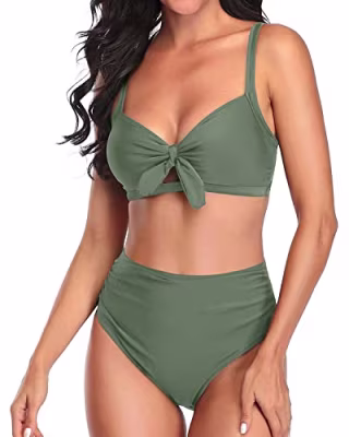 Tempt Me Two-Piece High-Waisted Bikini Set